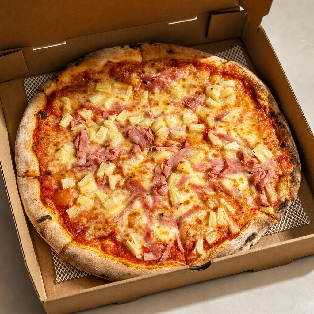 Hawaiian Pizza (Gluten Free).