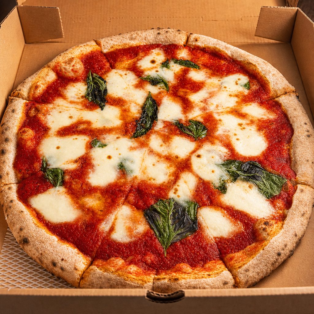 Margherita Pizza (Gluten Free).